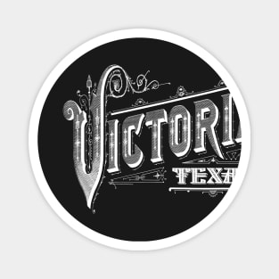 Vintage Victoria, TX Magnet